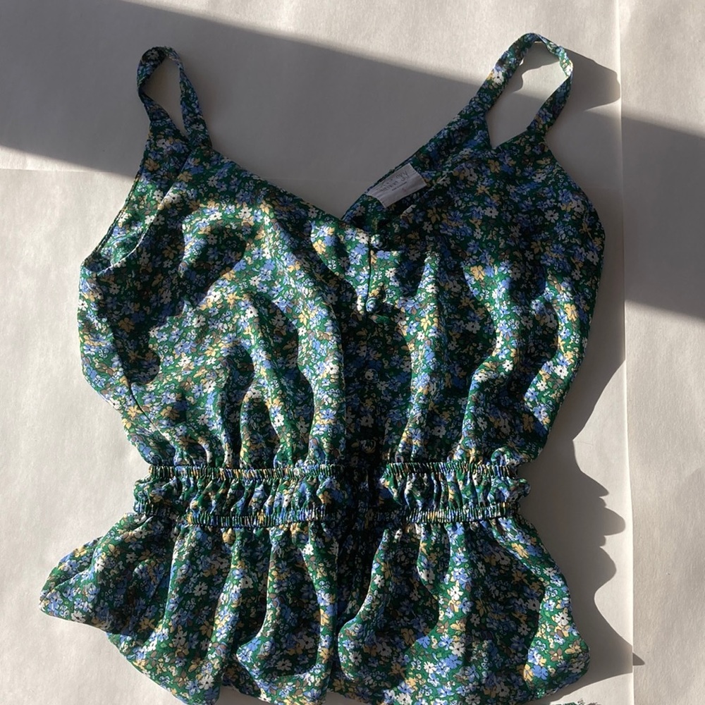 Sienna Sky Scrunch Tank
